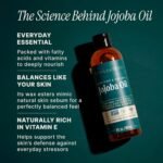SOULSATION Pure Jojoba Oil for Skin, Hair, Face & Body – 100% Natural, Cold Pressed, Unrefined | Non-GMO, EWG Verified, Cruelty-Free, Vegan Moisturizing Oil for Dry Skin, Scalp & Beard 4oz - Image 3