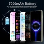 MMY I25 Ultra 5G Unlocked Smartphone,16GB+512GB Fully Cell Phone for Android 14, 6.99" Unlocked Cell Phone, 7000mAh, 68MP+108MP Dual Camera/Dual SIM/Fingerprint Lock/Face (White) - Image 4