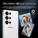 MMY I25 Ultra 5G Unlocked Smartphone,16GB+512GB Fully Cell Phone for Android 14, 6.99" Unlocked Cell Phone, 7000mAh, 68MP+108MP Dual Camera/Dual SIM/Fingerprint Lock/Face (White) - Image 3
