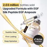 SUNGBOON EDITOR Glow Intensive Deep Collagen Silk Peptide EGF Ampoule, Copper Peptides Serum for Face with Multi Peptides, Hydrating Korean Skincare Facial Serum for Smooth-Looking Skin, 1.35 fl oz - Image 2