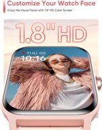 Fitpolo Smart Watch for Women Android & iPhone, Alexa Built-in [1.8" HD Screen] IP68 Waterproof Fitness Watch with Bluetooth Call (Answer/Make), Heart Rate/Sleep/SpO2 Monitor, 105 Sports Trackers - Image 2