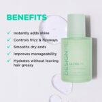 Design.Me GLOSS.ME Hair Oil Anti Frizz Hair Serum for Women | Argan Hair Oil Adds Shine, Smoothness, & Hydration | Paraben & Sulfate Free Straight, Wavy, Coily, or Curly Hair Serum - Image 2