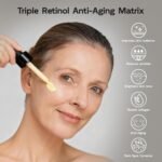 Retinol Serum for Face, Anti Aging & Anti Wrinkle B5 Resurfacing Retinol Serum with Niacinamide, Collagen & Hyaluronic Acid, Smooths Wrinkles & Fine Lines, Dark Spot Corrector, Brighten Dullness - Image 4