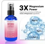 Intense Magnesium Spray Triple Magnesium Power: All Natural Magnesium Chloride, Glycinate, Sulfate -4oz - Image 4