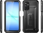 SUPCASE for Samsung Galaxy A17 5G Case Unicorn Beetle Pro, Military-Grade Drop Protection, Built-in Screen Protector, Kickstand Ring Holder, Rotatable Belt Clip Holster, Full Body Cover, Black - Image 8