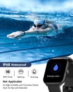 1.95" Smart Watch for Men Women with ALEXA, Fitness Watch for Android iOS | Call Function, Message Notifications, Pedometer, Heart Rate, Sleep Monitor, 100 Sport Modes, IP68 Waterproof, 100 Watch Faces - Image 7