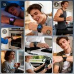 Smart Watch for Men, 120+ Sports Modes Smartwatch with 1.83" HD Touchsreen, Sleep Monitor, IP67 Waterproof, Bluetooth Call & Music Control Fitness Watch for iPhone/Android Black - Image 7