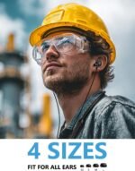 Rythflo Active Noise Cancelling Headphones, Wireless in Ear Neckband Blutooth Headphones with 3 AI Mics ENC, 60Hrs Playtime, V5.3 Multipoint Connection Magnetic Earbuds for Work/Travel/Office - Image 5
