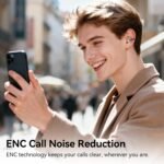 Open Ear Clip on Earbuds Bluetooth Headphones Wireless Ear Buds | Bluetooth 5.4 LED Digital Display IPX5 Waterproof HiFi Stereo 36H Playtime Comfortable Lightweight - Image 9