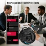 ERAZER X8 AI Translation Earbuds Real-Time, 165-Language Translation Ear Buds, 3-in-1 Wireless Bluetooth Translator Headphones with Two-Way Voice Translation, for iOS & Android, Travel, Business - Image 5