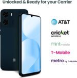BLU K2 | Unlocked | 6.88” HD+ Display | 13MP Main Camera + 8MP Selfie Camera | 64GB | 5,000mAh Battery | Android 15 | US Version | US Warranty | Black-Blue - Image 3