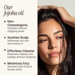 SOULSATION Pure Jojoba Oil for Skin, Hair, Face & Body – 100% Natural, Cold Pressed, Unrefined | Non-GMO, EWG Verified, Cruelty-Free, Vegan Moisturizing Oil for Dry Skin, Scalp & Beard 4oz - Image 4