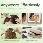 Rosemary Hair Growth Serum Roll-On with Caffeine & Niacinamide, Mess-Free Precision Scalp Treatment for Thinning Hair, Targets Hairline & Part, Non-Greasy Leave-In for Fuller-Looking Hair, 1.6 fl oz - Image 9