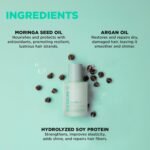 Design.Me GLOSS.ME Hair Oil Anti Frizz Hair Serum for Women | Argan Hair Oil Adds Shine, Smoothness, & Hydration | Paraben & Sulfate Free Straight, Wavy, Coily, or Curly Hair Serum - Image 5