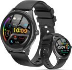 Smart Watch for Men, 1.39" HD Touchscreen Smartwatch with 120 Sports Modes, Alexa Built-in, Heart Rate/Sleep Monitor, Bluetooth Call & Music Control Fitness Watch for iPhone/Android