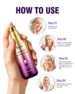 Retinol Peptide Serum for Face & Neck with NAD+ Support,Firming Collagen Skin Care for Fine Lines, Wrinkles & Hydration, Lightweight Daily Serum for Women & Men, 1.7 Fl Oz - Image 8