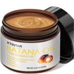 100% Natural Raw Batana Oil for Hair Growth, Unrefined & Organic Dr Sebi Hair Growth Oil From Honduras, Prevents Hair Loss, Eliminates Split Ends, Enhances Thickness 4.23 Fl Oz