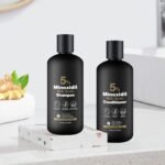 Minoxidil Shampoo & Conditioner Set for Hair Growth – Biotin, Ginseng & Ginger – Supports Thicker, Fuller Hair – Scalp Care Formula – For Men & Women – 600ml Duo - Image 2