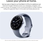 Google Pixel Watch 4 (41mm) - Android - 2 Years of Data- Heart Rate,Sleep & Fitness Tracking -30-Hour Battery -Polished Silver Aluminum Case - Iris Active Band - LTE (2025) -Google Pixel Watch app - Image 5