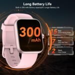 Smart Watch, Alexa Built-in Voice Assistant, 1.83" HD Touchscreen (Answer/Make Call), IP68 Waterproof, 120+ Sport Modes for Fitness Tracker, 24/7 Heart Rate & Sleep Monitor for iPhone Android iOS - Image 6