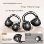 SUPERONE Clip-On Earbuds with Air Cushion, Comfort & Secure Fit Open Earbuds with Digital Display, Wireless Bluetooth 6.0, 42H Playtime, Robust Bass, Clear Call, Sweatproof for Running Cycling Workout - Image 3