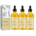 180 ML HuaQing Natural Hair Growth Oil, Eelhoe Hair Growth Organic Rosemary Hair Oil for Damaged Hair.(3 Pcs)