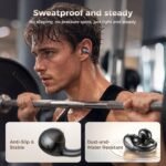 SUPERONE Clip-On Earbuds with Air Cushion, Comfort & Secure Fit Open Earbuds with Digital Display, Wireless Bluetooth 6.0, 42H Playtime, Robust Bass, Clear Call, Sweatproof for Running Cycling Workout - Image 4