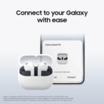 Samsung Galaxy Buds 3 FE (2025) True Wireless Bluetooth Earbuds, Gray | Active Noise Cancellation, Powerful Sound, Clear Calls, Long Lasting Battery, Hands Free AI [US Version, 2 Year Warranty] - Image 7