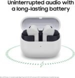 Samsung Galaxy Buds 3 FE (2025) True Wireless Bluetooth Earbuds, Gray | Active Noise Cancellation, Powerful Sound, Clear Calls, Long Lasting Battery, Hands Free AI [US Version, 2 Year Warranty] - Image 5