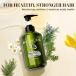 Rosemary Hair Growth Shampoo, Strengthening Shampoo 473 ml(16 fl.oz), For All Hair Types, with Herbal Essential Oils and Plant Extracts for Thinning Hair for Women and Men - Image 3