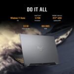 ASUS TUF Gaming F16 (2024) Gaming Laptop, 16” FHD+ 144Hz IPS-Level 16:10 Display, Intel® Core™ 5 210H Processor, NVIDIA® GeForce RTX™ 4050, 8GB DDR5, 512GB PCIe Gen4 SSD, Wi-Fi 6, Windows 11 Home - Image 3