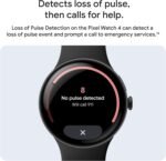Google Pixel Watch 4 (41mm) - Android - 2 Years of Data- Heart Rate,Sleep & Fitness Tracking -30-Hour Battery -Polished Silver Aluminum Case - Iris Active Band - LTE (2025) -Google Pixel Watch app - Image 8