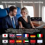 ERAZER X8 AI Translation Earbuds Real-Time, 165-Language Translation Ear Buds, 3-in-1 Wireless Bluetooth Translator Headphones with Two-Way Voice Translation, for iOS & Android, Travel, Business - Image 7