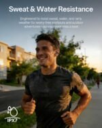 Clip On Earbuds, Open Ear Earbuds Wireless Bluetooth, Ear Clip Bluetooth Headphones for Running Sport, Lightweight Comfort, Secure Fit for Small Ears, Ultra Clear Calls with Mics, Waterproof, 40H Play - Image 3