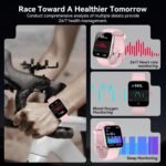 Smart Watch, Alexa Built-in Voice Assistant, 1.83" HD Touchscreen (Answer/Make Call), IP68 Waterproof, 120+ Sport Modes for Fitness Tracker, 24/7 Heart Rate & Sleep Monitor for iPhone Android iOS - Image 5