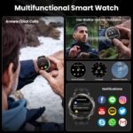 KOSPET Tank T4 Rugged Smart Watch for Men, GPS & Offline Maps, Full Stainless Steel, 10ATM Waterproof 45m Freediving, 180+ Sports Modes, 15-Day Battery, Bluetooth Calls, Heart Rate & Sleep Monitor - Image 7