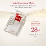 SK-II Glow Up Duo Anti-Aging Skin Care Set - Includes Facial Treatment Essence Skincare & 3 Hydrating Face Masks - Targets the Appearance of Fine Lines, Sun Spots & Dull Skin (4 Count) - Image 4