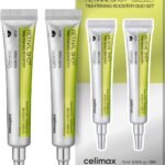 celimax The Vita A Retinal Shot Tightening Booster (Duo Set 0.51 fl.oz x 2) | 0.1% Retinal, 3% Matryxyl, High-Strength Retinoid, Anti Aging, Pore Minimizer, Fine Lines, Skin Firming, Korean Skin Care
