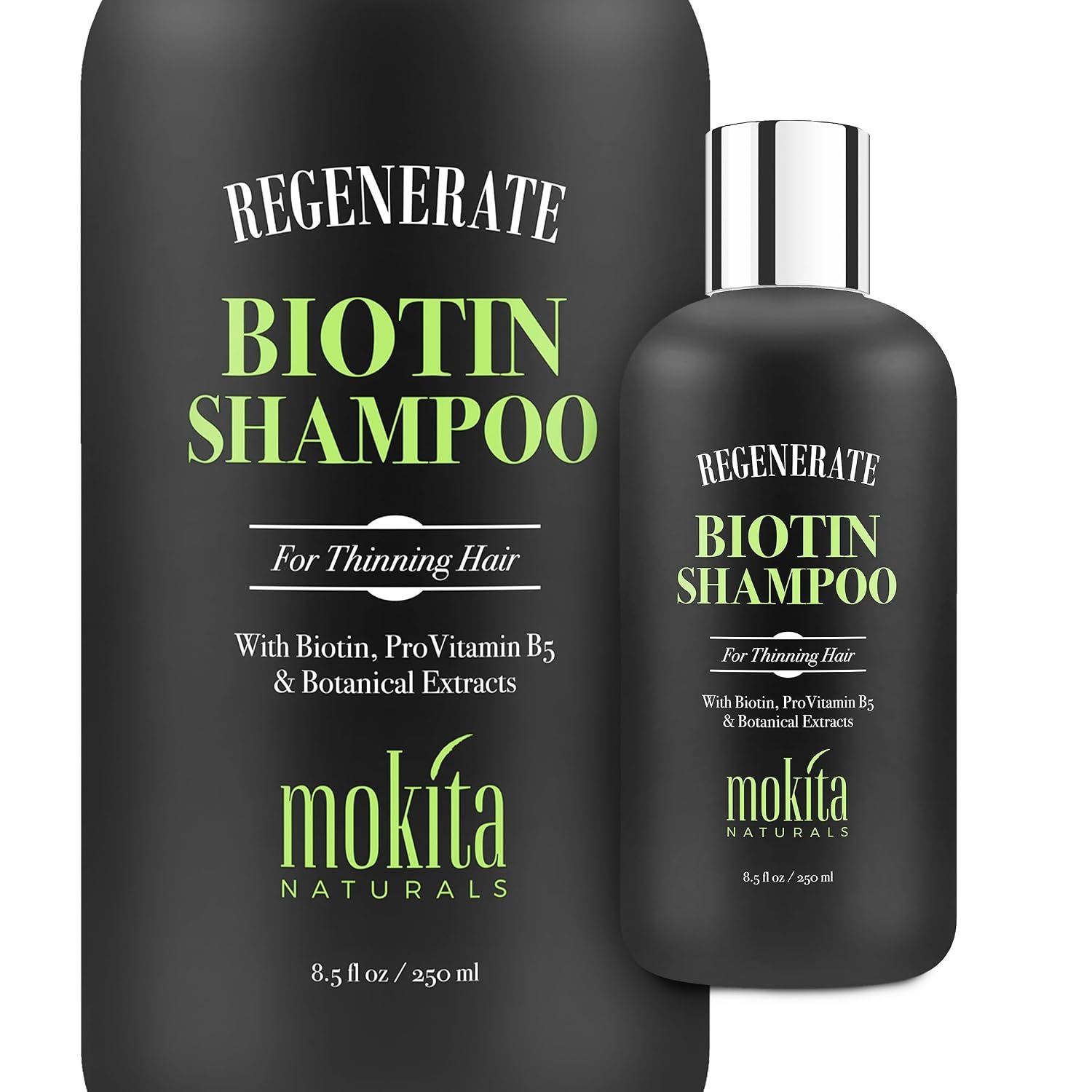 71y5qwGPcwL._SL1500_.jpg Hair Volumizing and Regrowth Shampoo for Thinning Hair, Sulfate-Free & Vegan-Friendly, 8.5 Ounces - Image 1