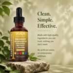 Maca Root Drops, Multi-Herbal Liquid Supplement with Ashwagandha, Fenugreek, Beet Root & L-Arginine, Feminine Balance, Energy & Vitality Support, 2 fl oz - Image 4