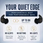 Sleep Earbuds Ultra-Thin Invisible Headphones for Side Sleepers, 8-Hour Battery(24h w/Case) No Buttons, No Lights, No Alerts, Noise Blocking, Bluetooth, Gift for Him & Her, Mom & Dad - 2nd Gen - Image 2