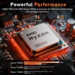 Gaming Laptop, 16 Inch Lap Top Computer 2026 with Ryzen 7 5825U Processor, 16GB DDR4, 1T SSD, Window 11 Pro, Backlit Keyboard, FHD Display 1920*1080P, WiFi 6, HDMI, for Student, Office, Business - Image 3