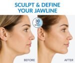 Stylia MaxiLift V-Line Lifting Collagen Face Mask - Double Chin Strap - Jawline Shaper - Neck Firming and Tightening Mask with Hyaluronic Acid & Aloe Vera - Chin Strap for Sleeping (10PC) - Image 3