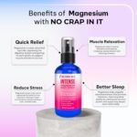 Intense Magnesium Spray Triple Magnesium Power: All Natural Magnesium Chloride, Glycinate, Sulfate -4oz - Image 6