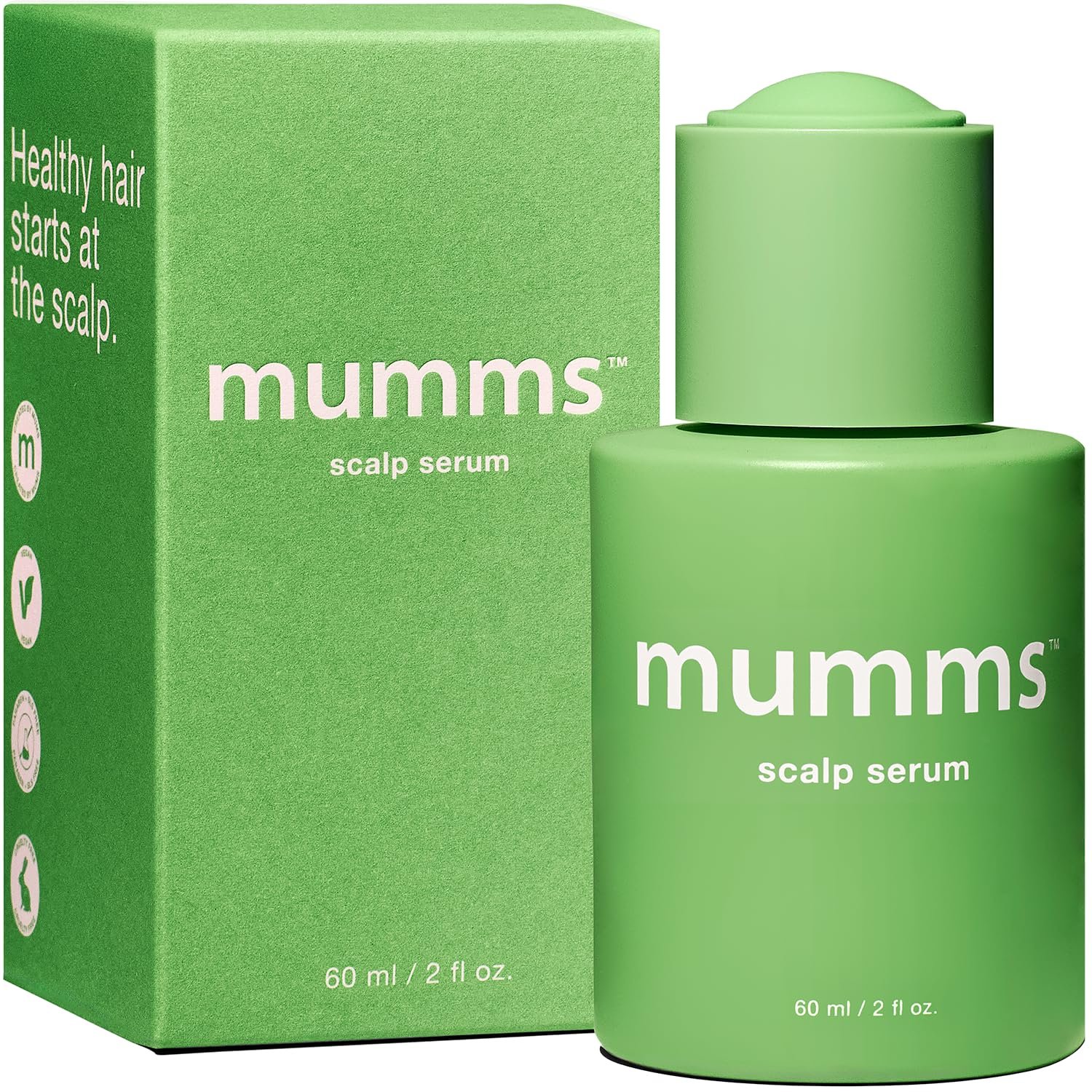 81ItNCTUpbL._SL1500_.jpg mumms Scalp Serum, Hair Growth Treatment with Saw Palmetto and Ginger Root, 2 fl oz, Daily Use - Image 1