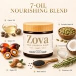 Zova Hair Growth Balm – Batana, Castor, Argan & Rosemary Oil Blend for Thicker, Stronger Hair – Deep Scalp Nourishing Hair Treatment for Men & Women – Natural Hair Repair & Moisturizing Balm 4 oz - Image 5