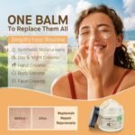 Beef Tallow Honey Balm for Skin: 100% Grass Fed Whipped Organic Moisturizer with Organic Raw Honey, Jojoba Oil, Vitamin E – Natural Face and Body Care for Mature, Dry or Sensitive Skin, 2oz - Image 8