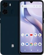BLU K2 | Unlocked | 6.88” HD+ Display | 13MP Main Camera + 8MP Selfie Camera | 64GB | 5,000mAh Battery | Android 15 | US Version | US Warranty | Black-Blue