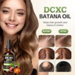 100% Pure Batana Oil for Hair Growth - Natural Scalp Care & Hair Thickening Treatment | Revitalizes Damaged Hair, Reduces Breakage & Enhances Shine | Deep Conditioner for All Hair Types - 2oz - Image 5
