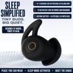 Sleep Earbuds Ultra-Thin Invisible Headphones for Side Sleepers, 8-Hour Battery(24h w/Case) No Buttons, No Lights, No Alerts, Noise Blocking, Bluetooth, Gift for Him & Her, Mom & Dad - 2nd Gen - Image 3